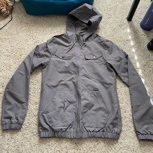 Volcom thin snowboarding zip jacket